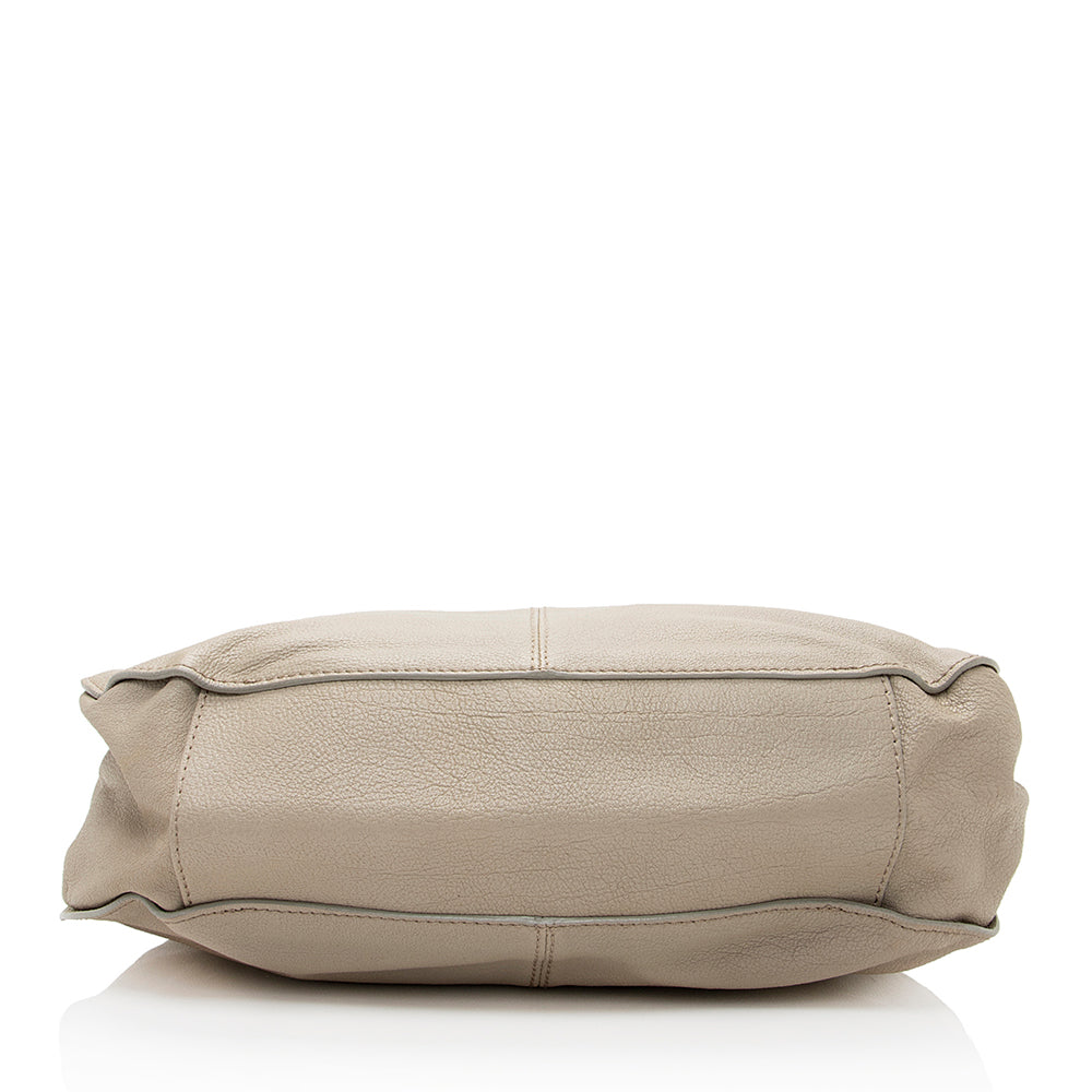 Burberry Leather Lambeth Hobo - FINAL SALE (SHF-20433)