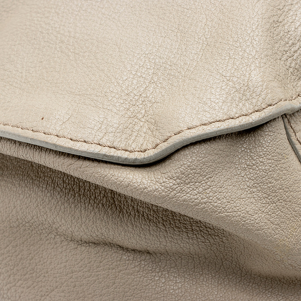 Burberry Leather Lambeth Hobo - FINAL SALE (SHF-20433)