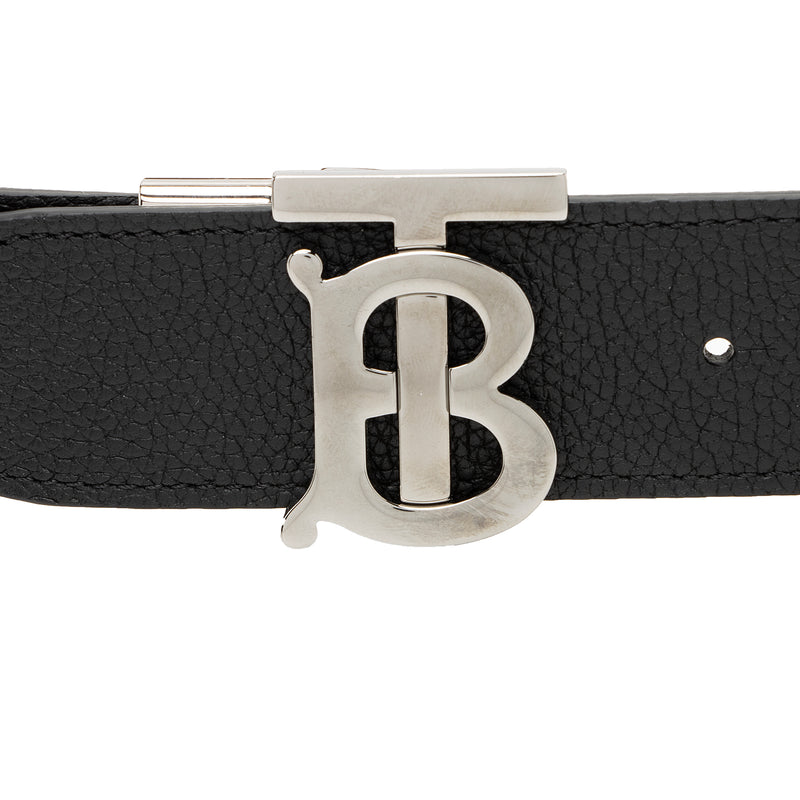 Burberry Leather Reversible TB Monogram Belt - Size 42 / 100 (SHF-22752)