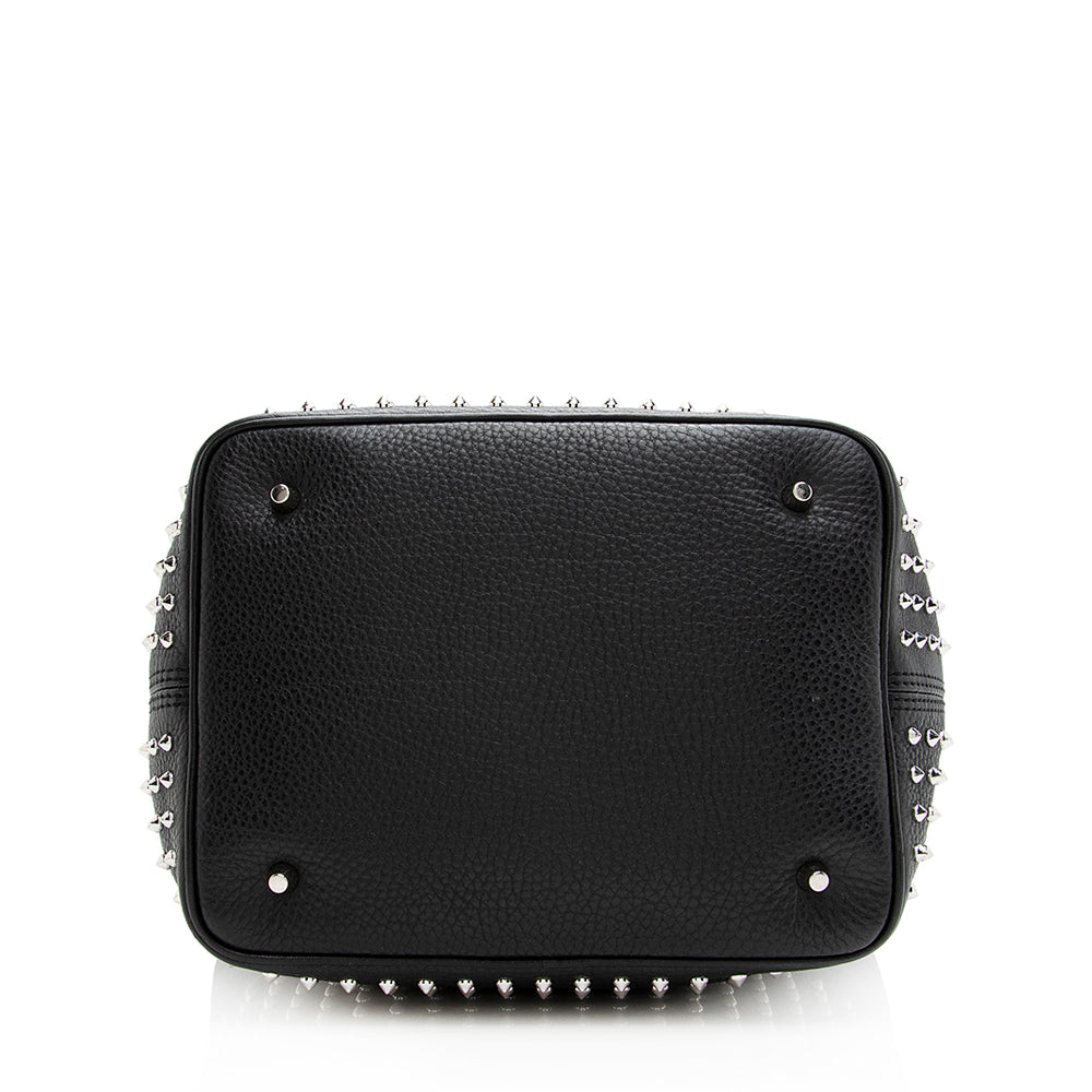 Burberry Leather Studded Susanna Bucket Bag (SHF-20065)