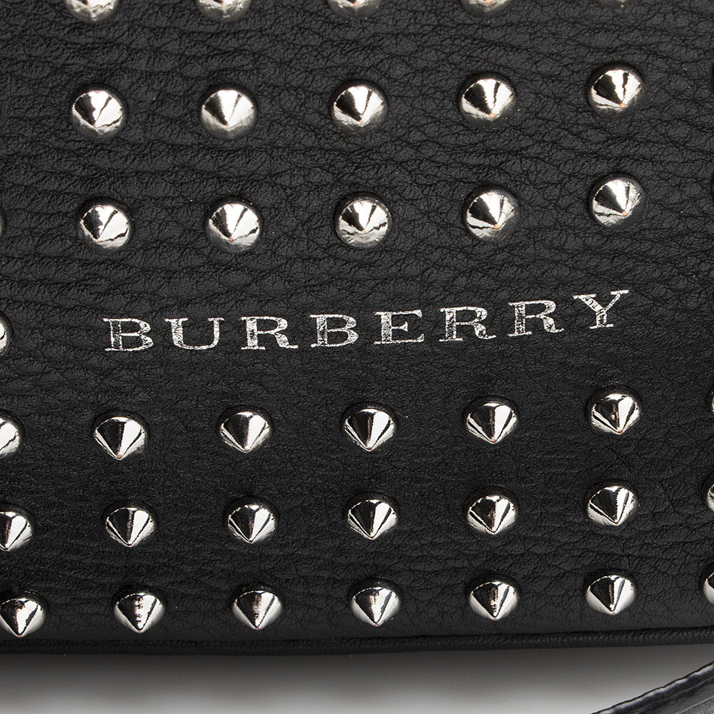 Burberry Leather Studded Susanna Bucket Bag (SHF-20065)