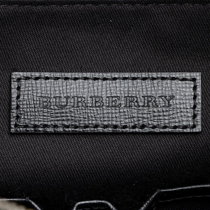 Burberry London Check Slim Barrow Briefcase (SHF-19576)