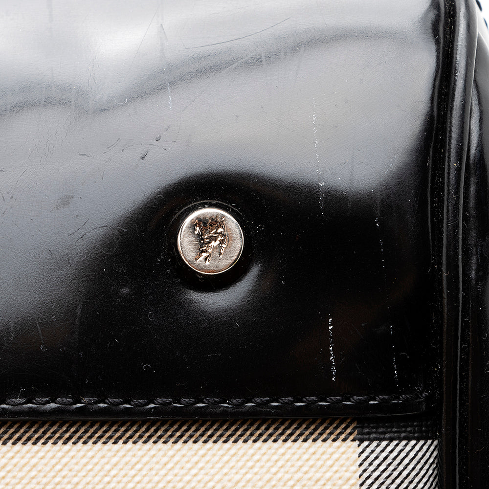 Burberry Nova Check Chester Small Satchel (SHF-19134)