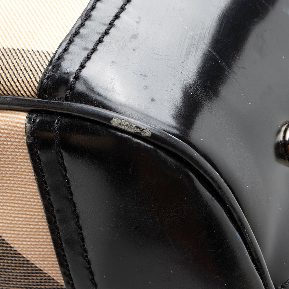 Burberry Nova Check Chester Small Satchel (SHF-19134)