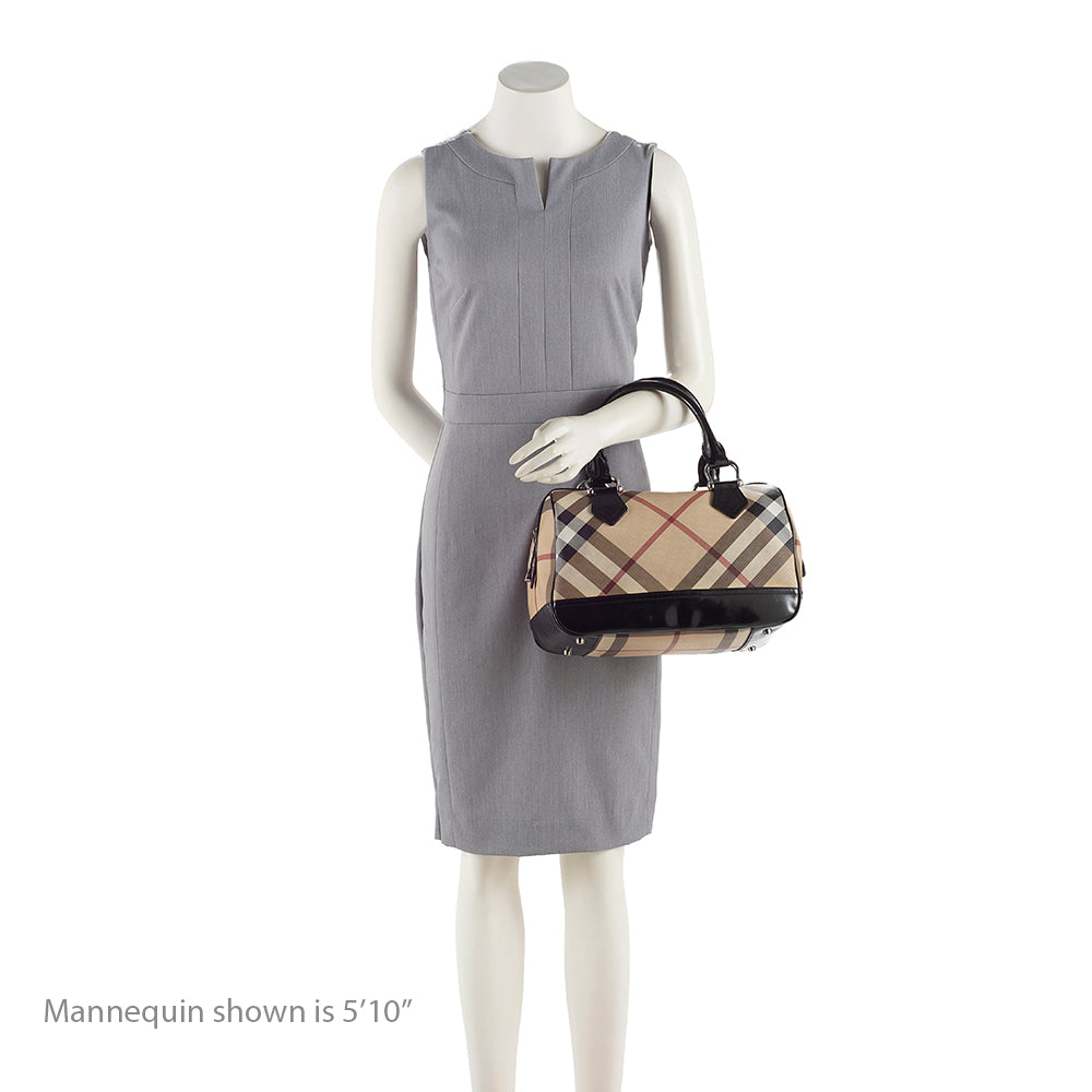 Burberry Nova Check Chester Small Satchel (SHF-19134)