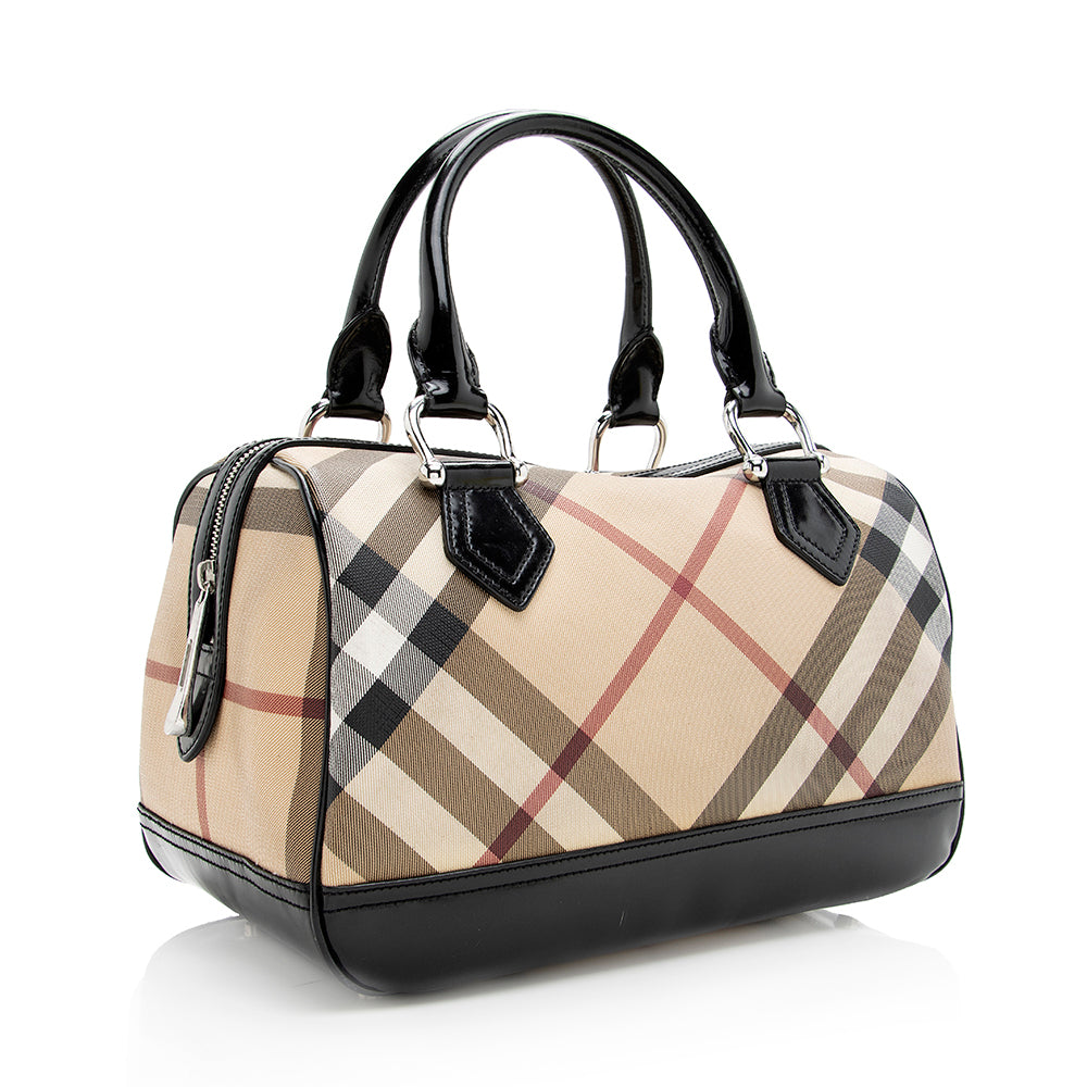 Burberry Nova Check Chester Small Satchel (SHF-19134)