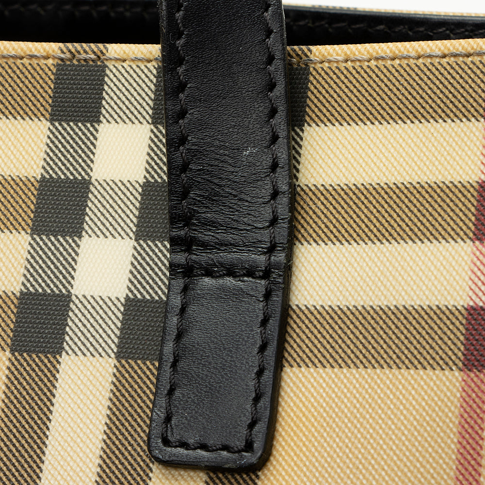 Burberry Nova Check Medium Tote (SHF-21734)