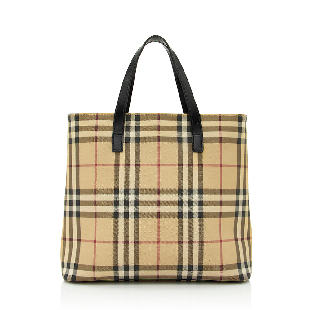 Burberry Nova Check Medium Tote (SHF-21734)