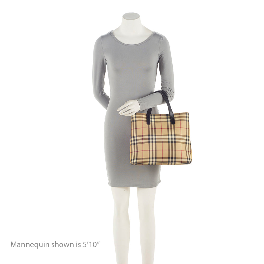 Burberry Nova Check Medium Tote (SHF-21734)