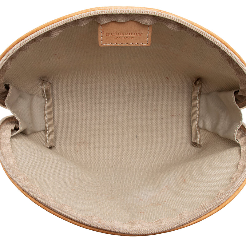 Burberry Nova Check Round Cosmetic Bag (SHF-17607)