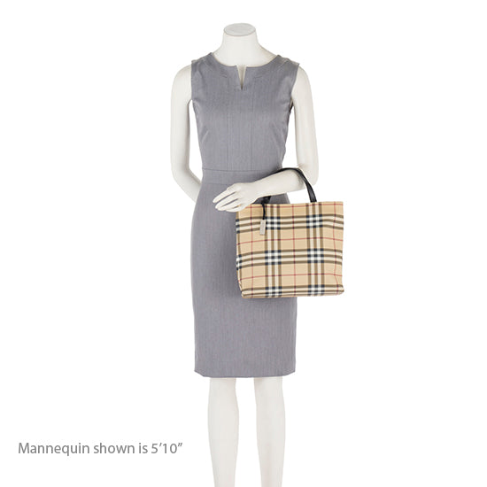 Burberry Nova Check Tote (SHF-15909)