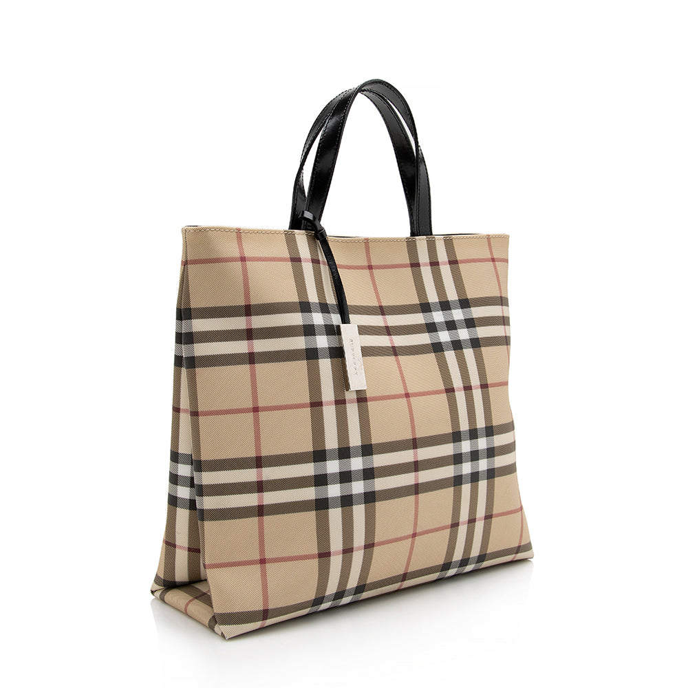Burberry Nova Check Tote (SHF-15909)