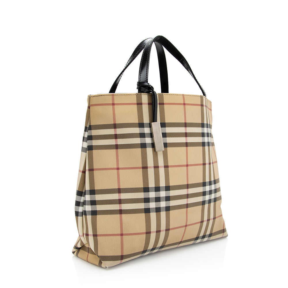 Burberry Nova Check Tote (SHF-20513)