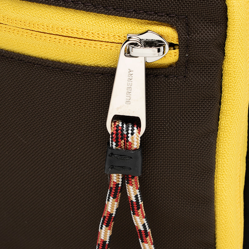 Burberry Nylon Leo Medium Sling Bag (SHF21598) LuxeDH