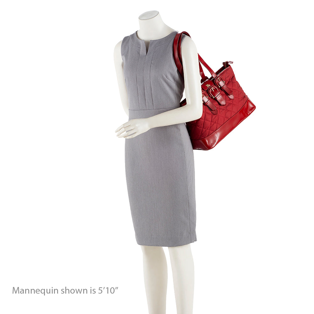 Burberry Nylon Quilted Tote (SHF-16328)