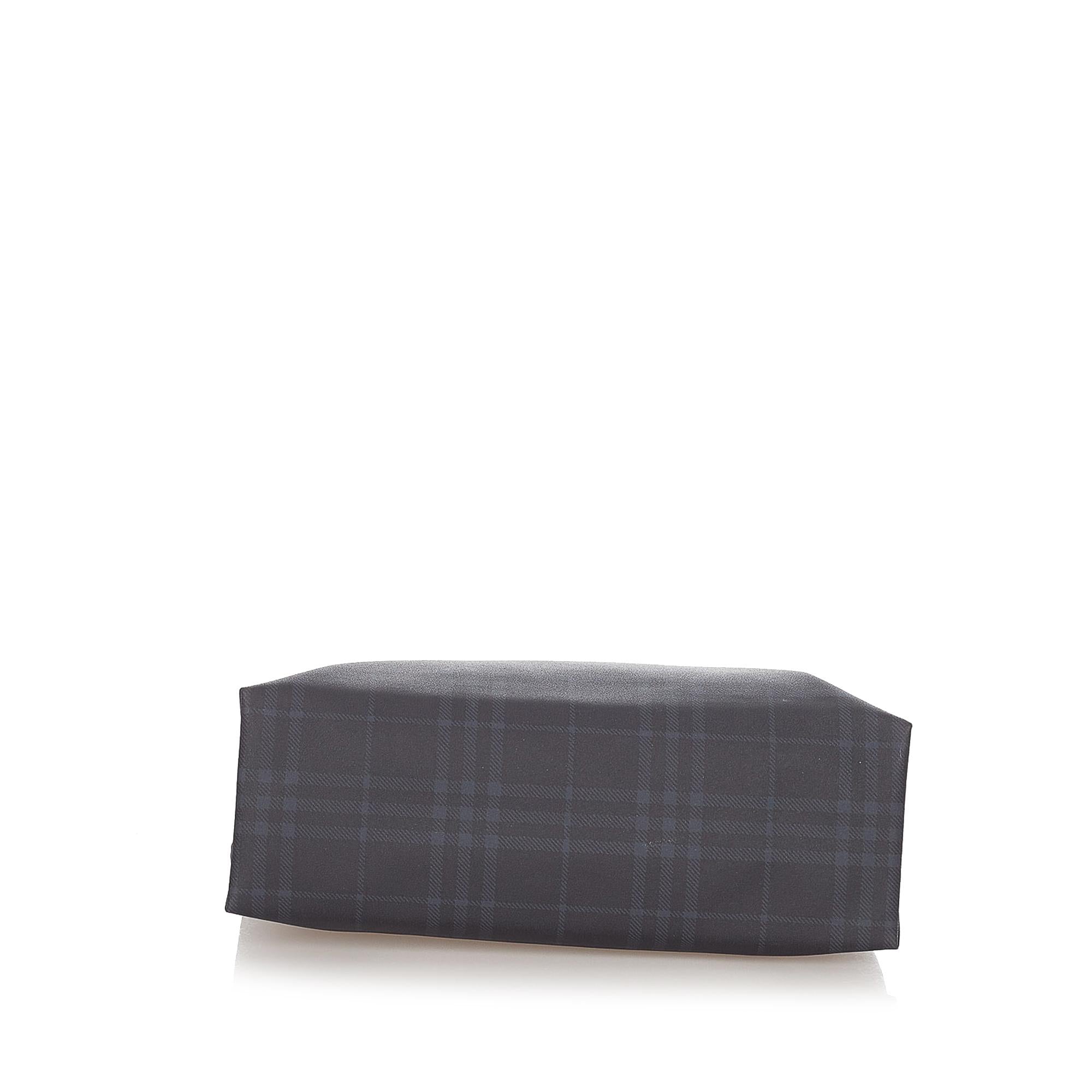 Burberry Plaid Tote Bag (SHG-21351)