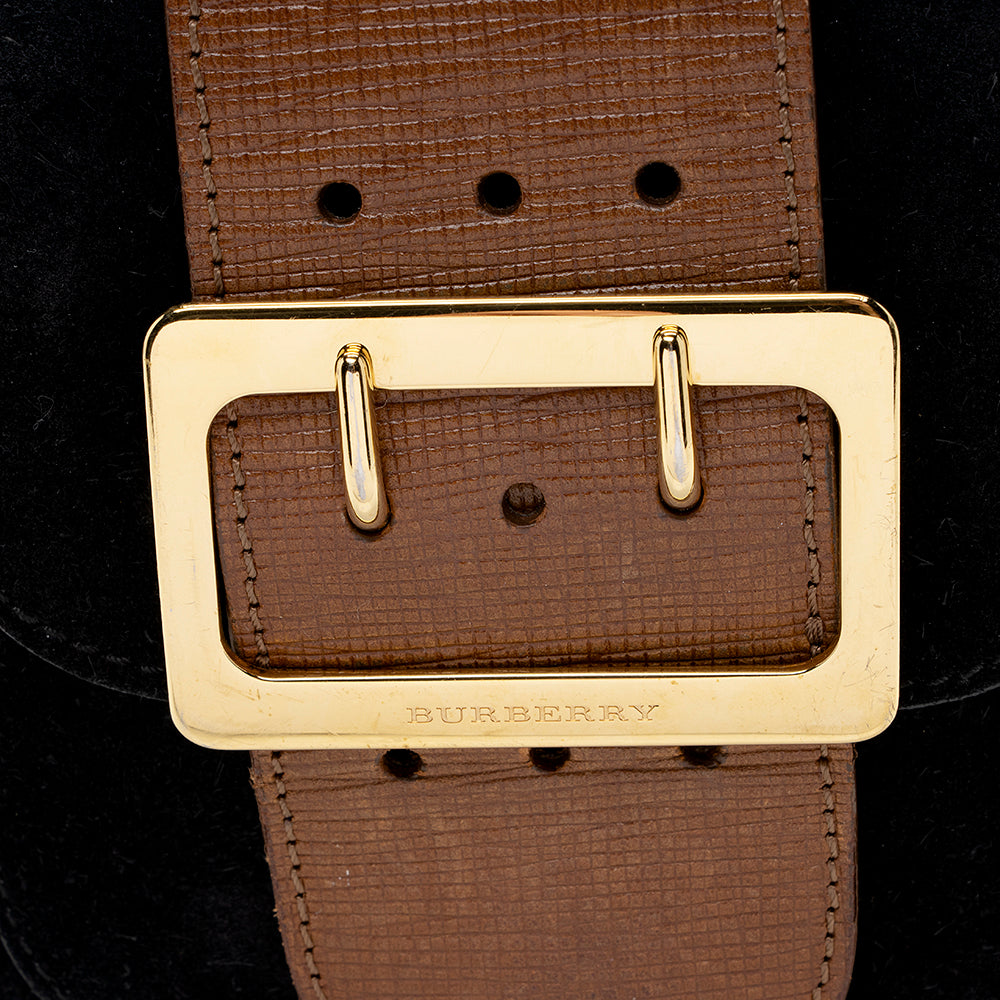 Burberry Prorsum Housecheck Buckle Crossbody Bag (SHF-14992)