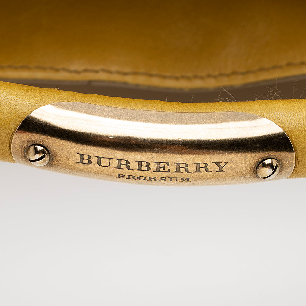 Burberry Prorsum Leather Studded Hobo (SHF-21913)