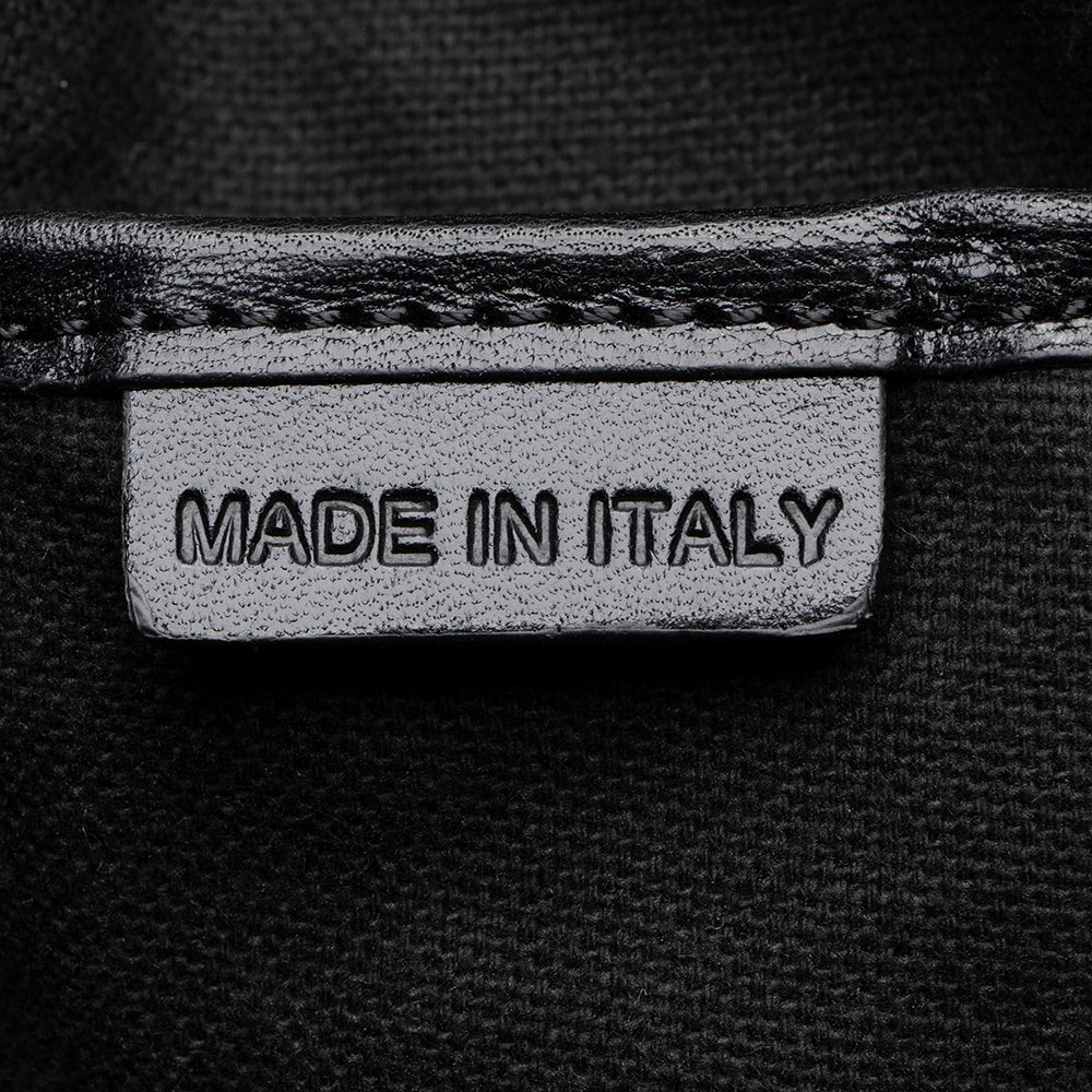 Burberry Prorsum Raffia Leather Whipstitch Satchel (SHF-17845)