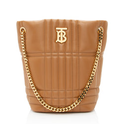 tas sling-bag Chanel CC Lambskin Mini Bucket Beige Sling Bag