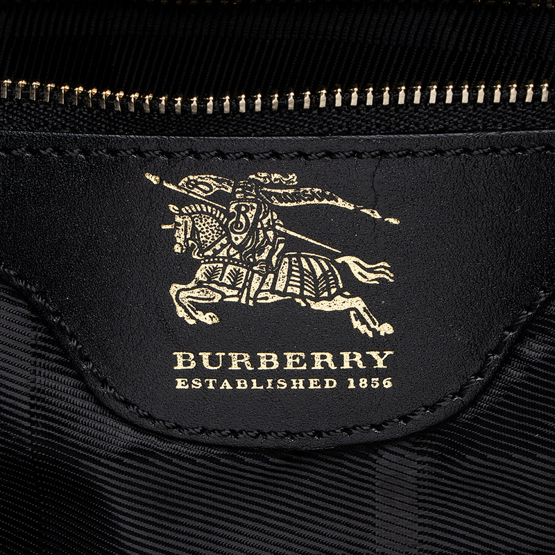 Burberry Quilted Leather XL Manor Tote (SHF-18303)