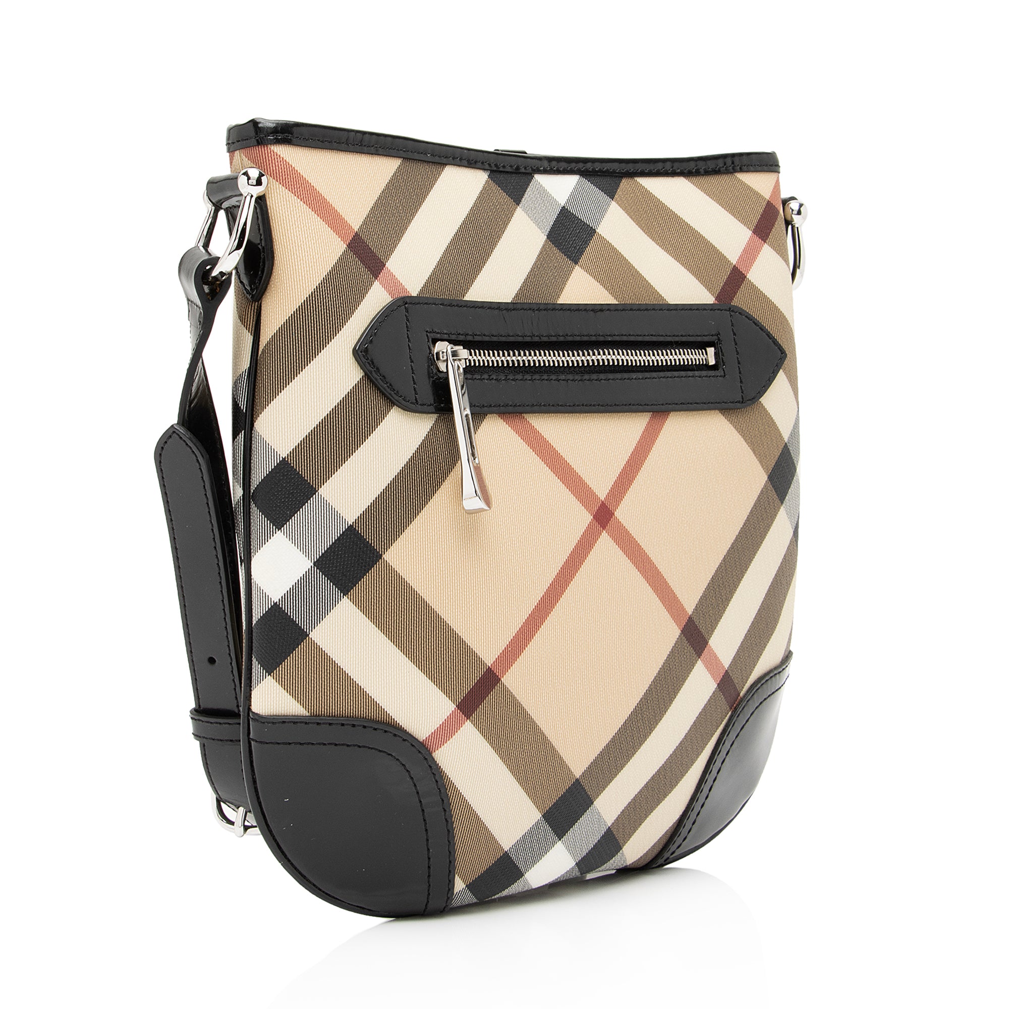 Burberry Super Nova Check Crossbody Bag (SHF-23854)
