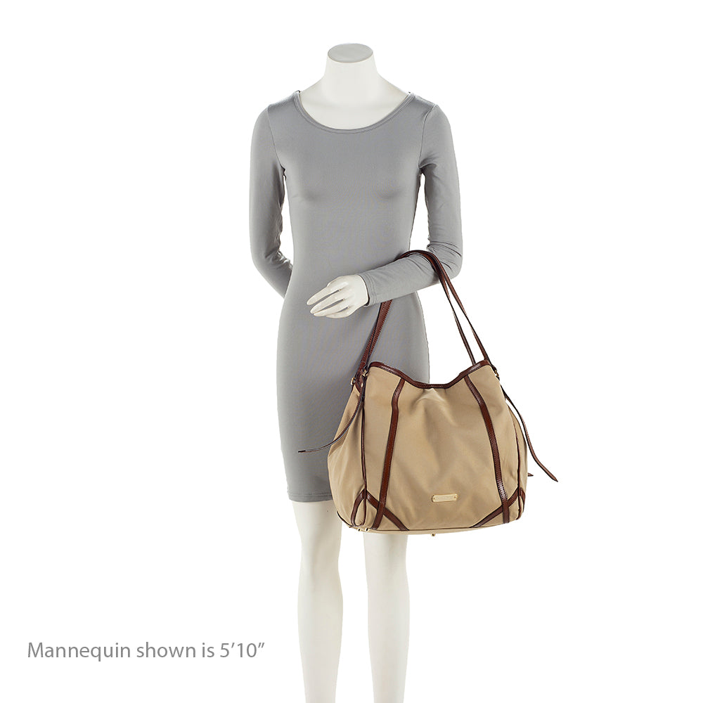 Burberry Canvas Trench Medium Tote (SHF-20780)