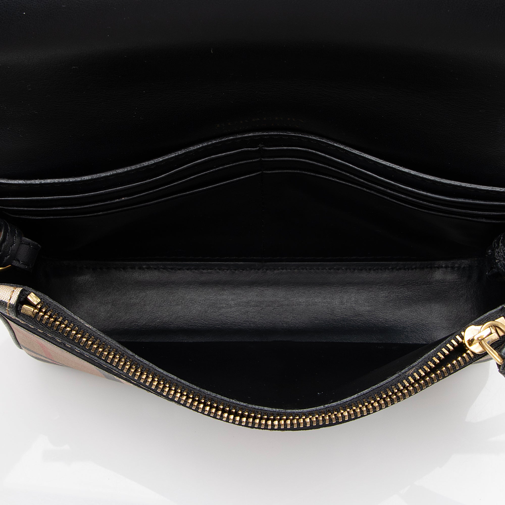 Burberry Vintage Check Wallet with Strap (SHF-22649)