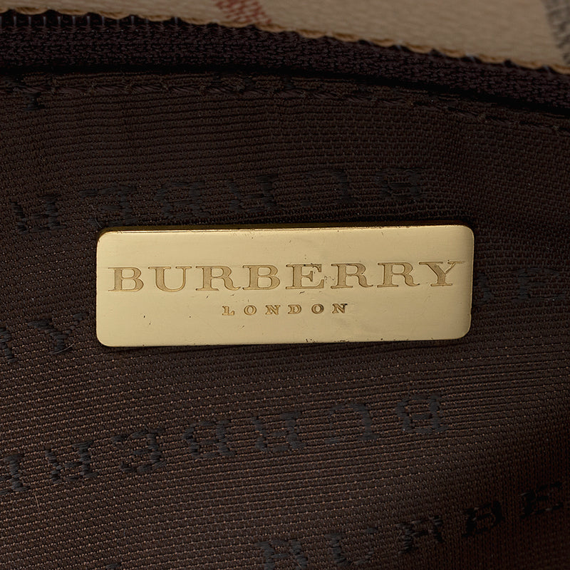 Burberry // Haymarket Check Boston Bag – VSP Consignment