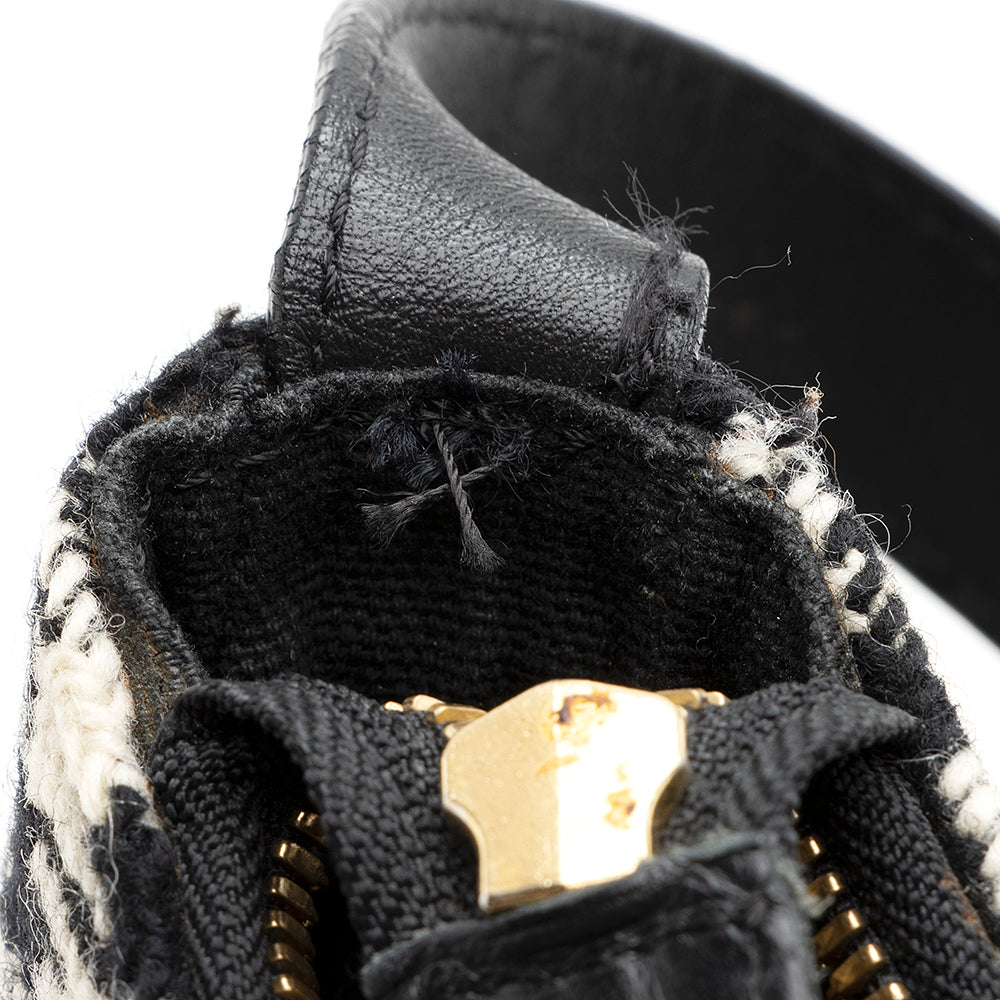 Burberry Wool Nova Check Shoulder Bag (SHF-20309)