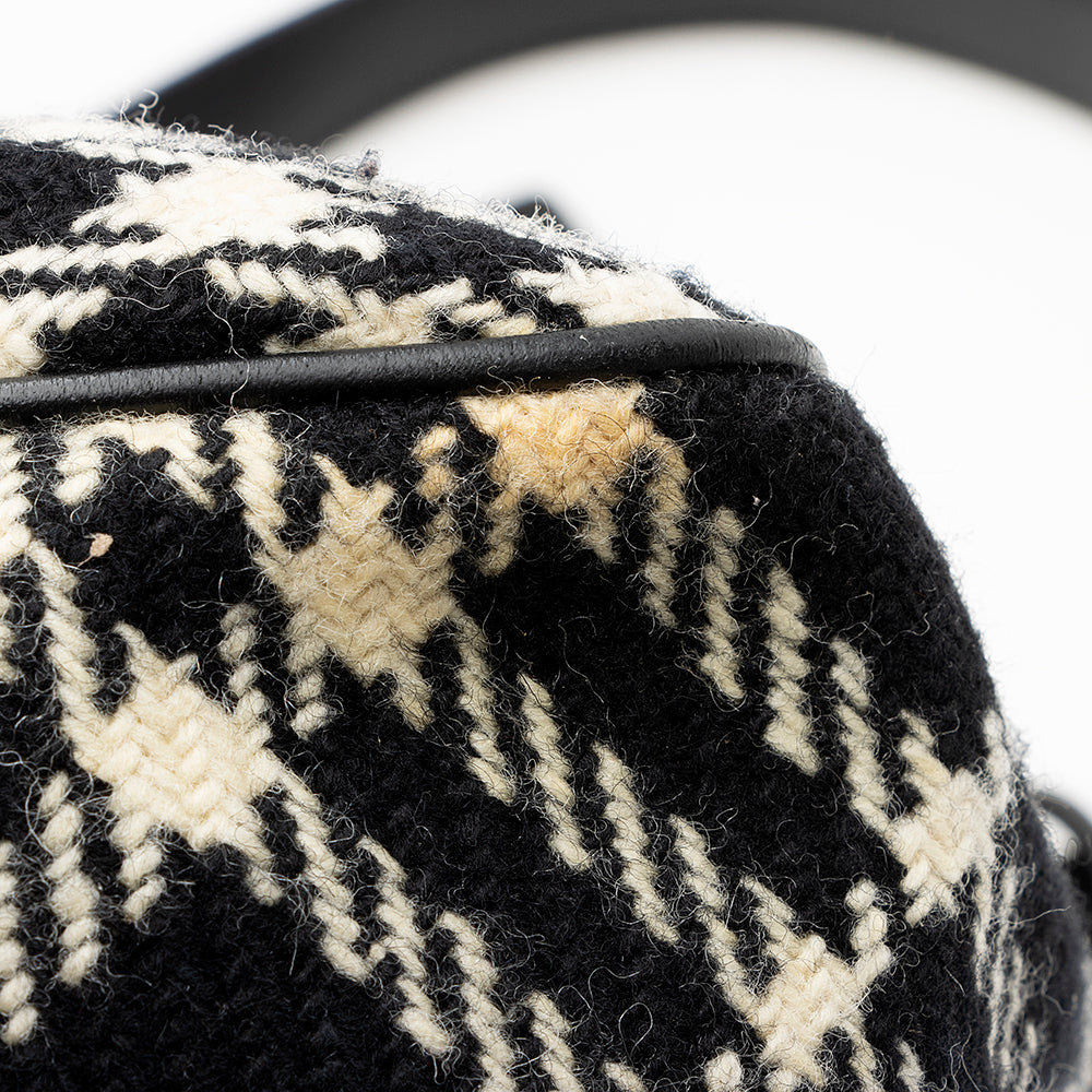 Burberry Wool Nova Check Shoulder Bag (SHF-20309)