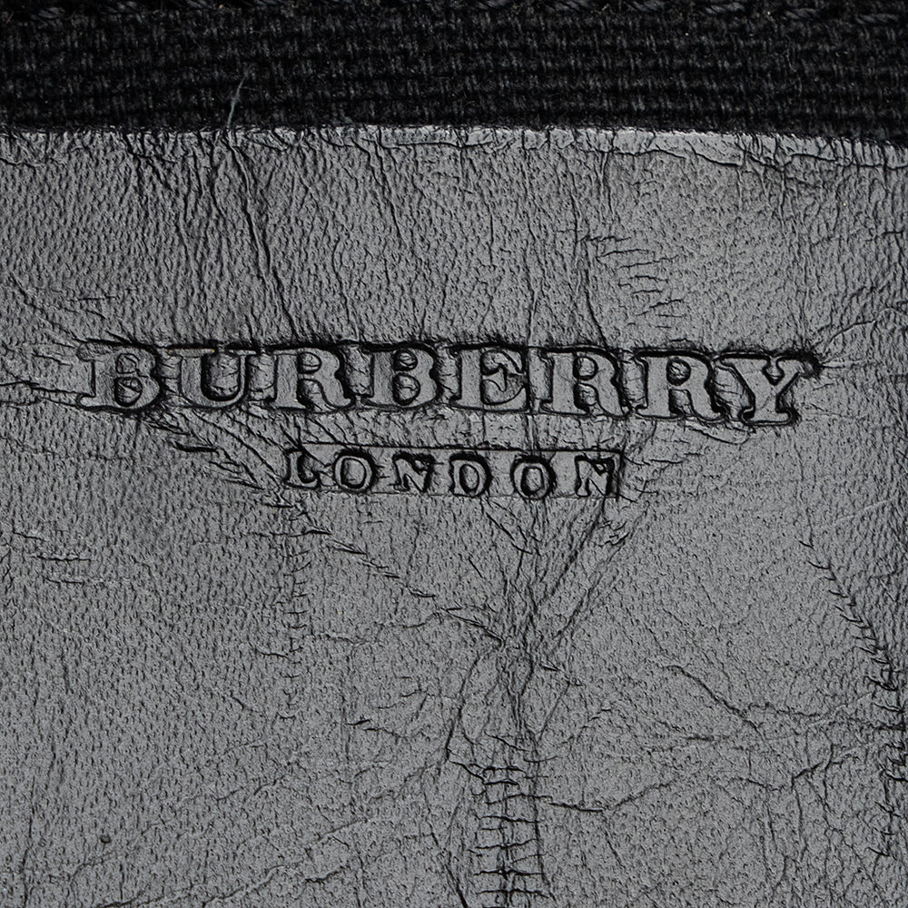 Burberry Wool Nova Check Shoulder Bag (SHF-20309)