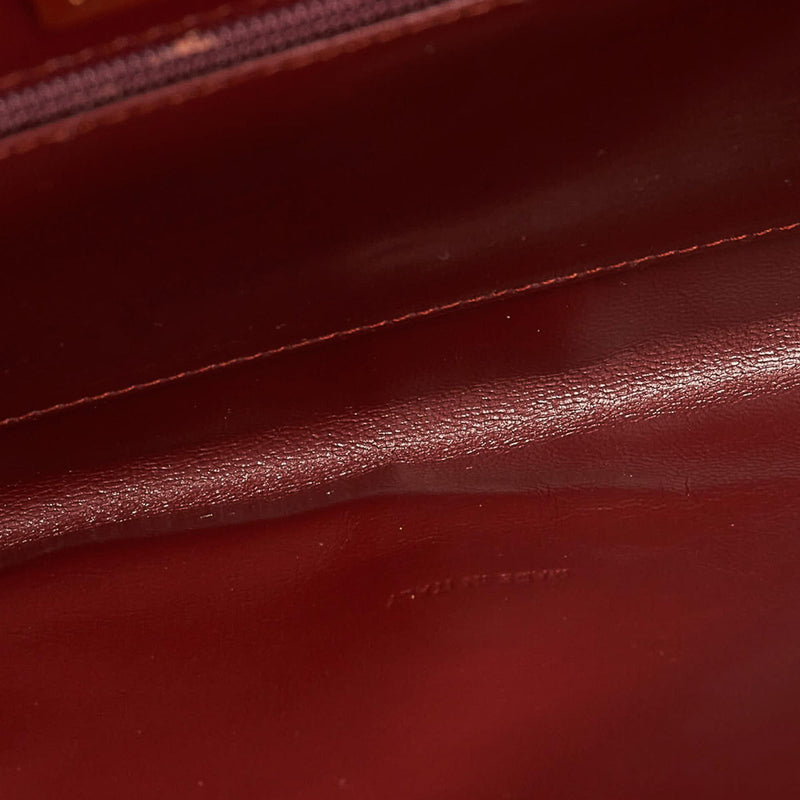 Cartier Must de Cartier Leather Clutch Bag (SHG-31258)