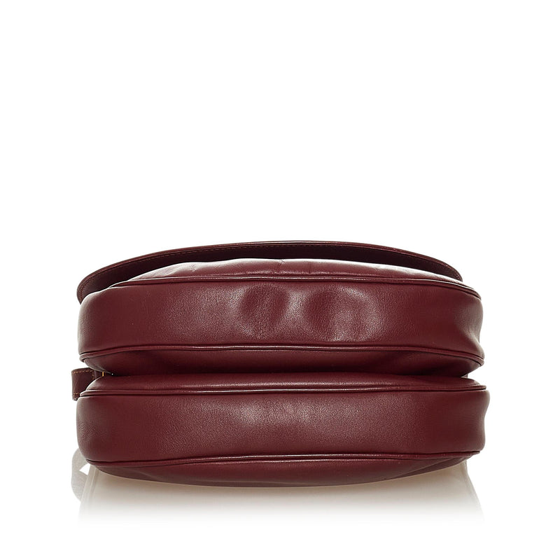 Cartier Must de Cartier Leather Crossbody Bag (SHG-27375)