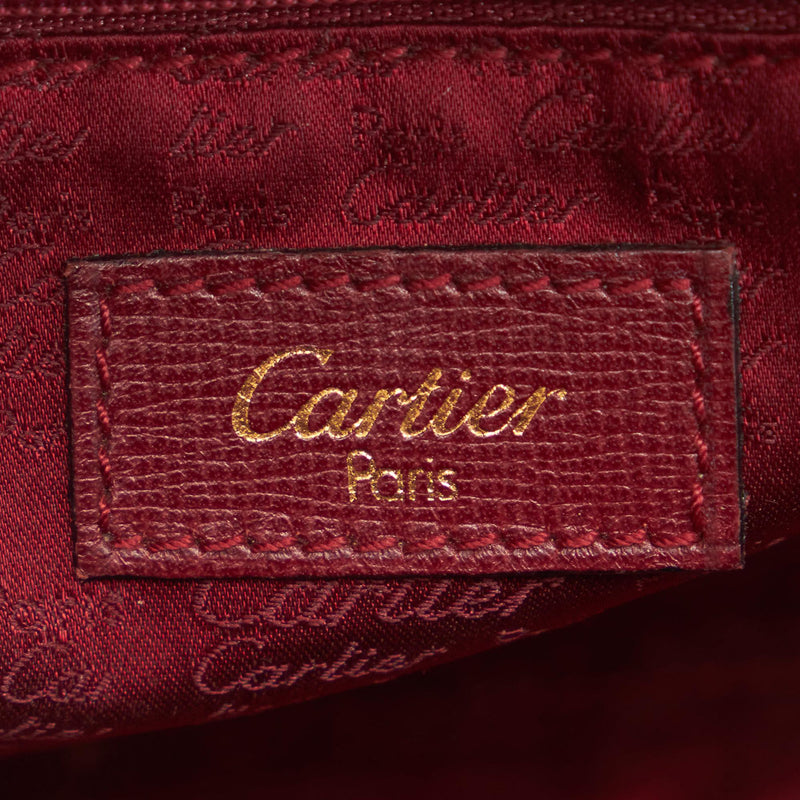 Cartier Must de Cartier Leather Handbag (SHG-29156)