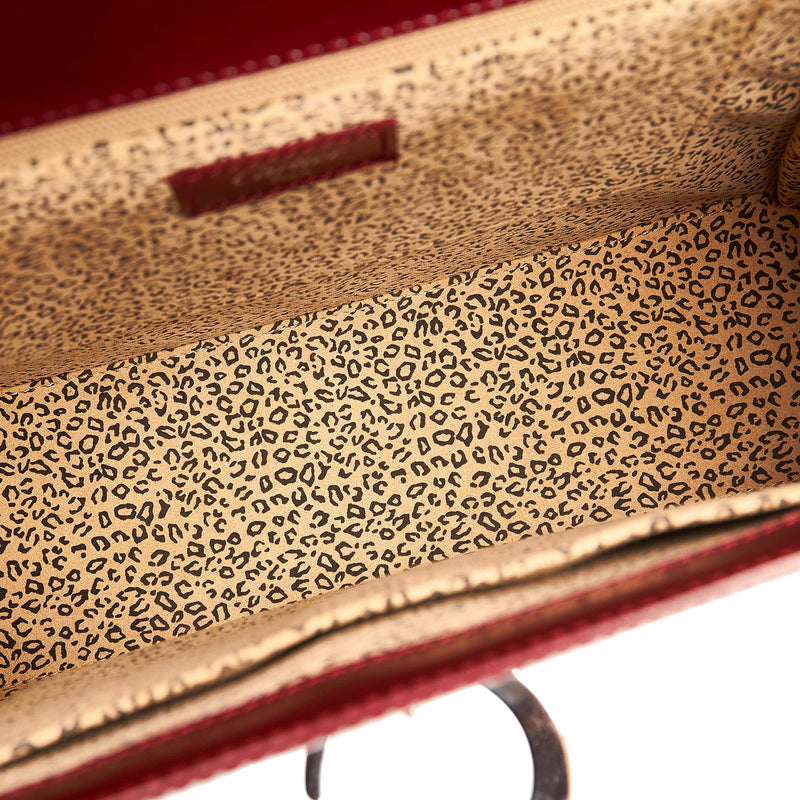 Cartier Panthere Leather Handbag (SHG-31220)
