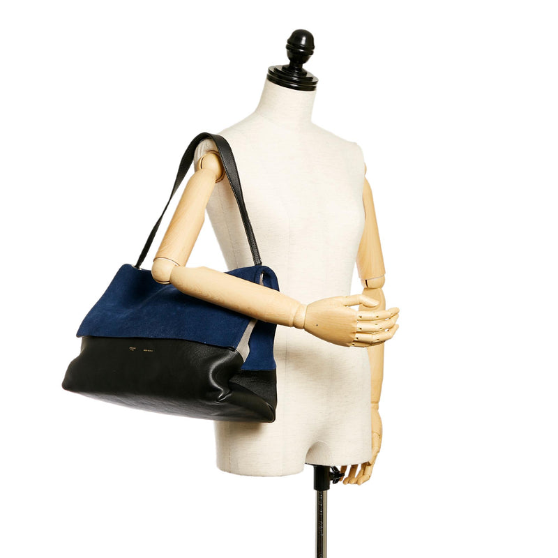 Celine All Soft Leather Shoulder Bag (SHG-27908)