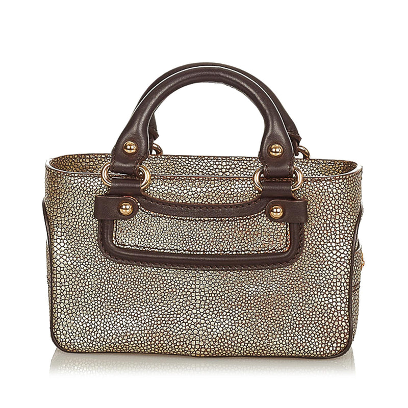 Celine Boogie Galuchat Handbag (SHG-26107)