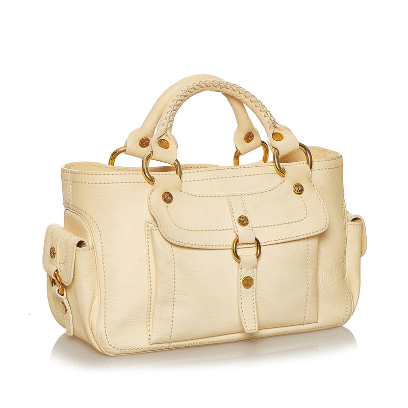 Celine Boogie Leather Handbag (SHG-29180)