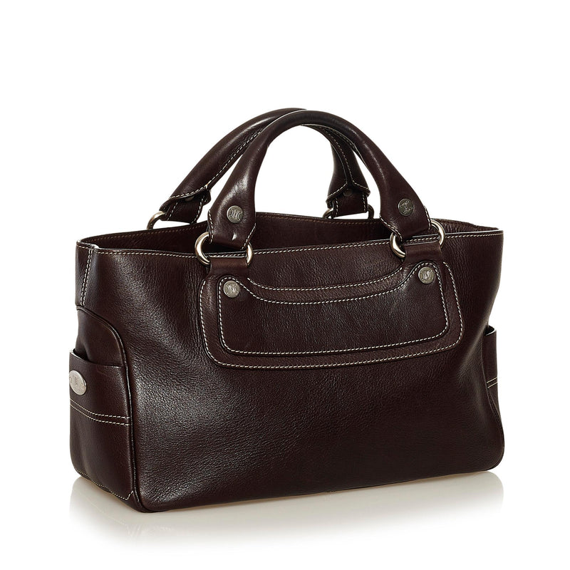 Celine Boogie Leather Handbag (SHG-34937)
