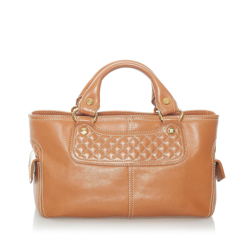 Celine Boogie Leather Handbag (SHG-37340)
