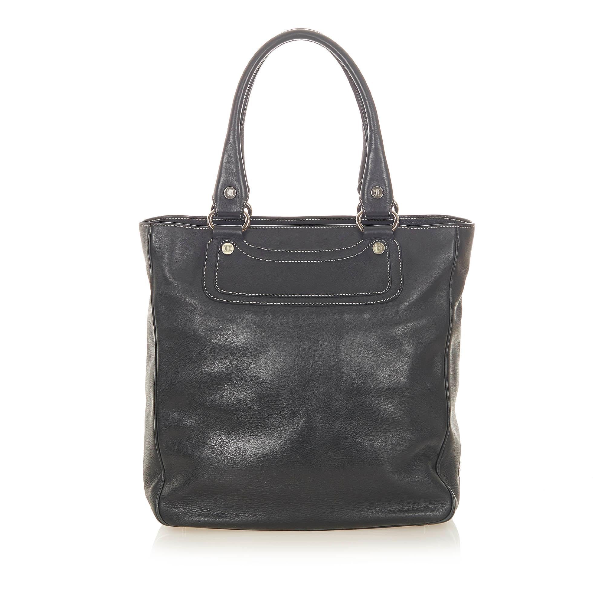 Celine Boogie Leather Tote Bag (SHG-37787)