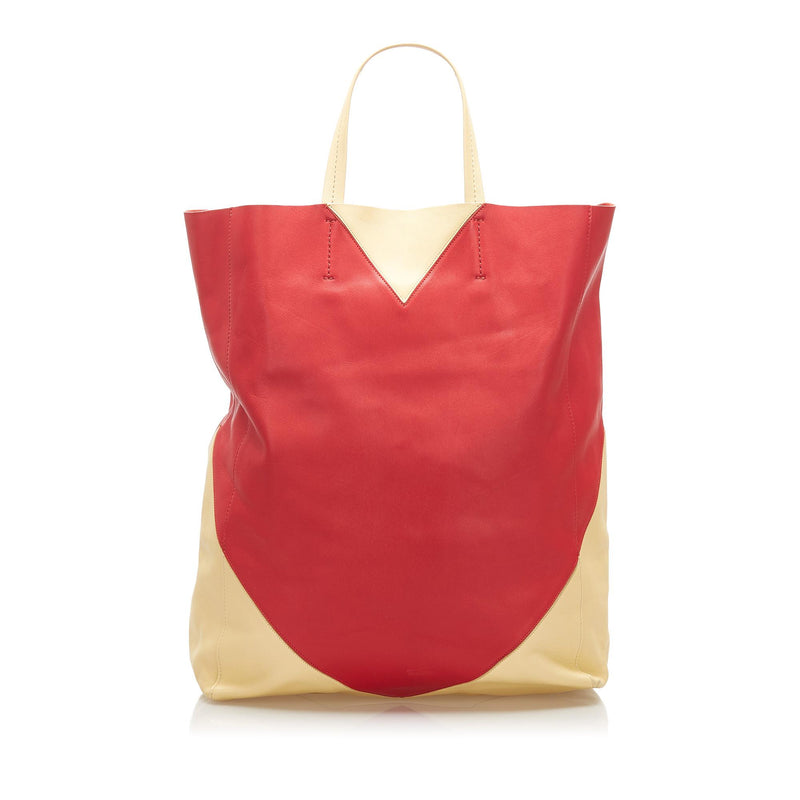 Celine Cabas Leather Tote Bag (SHG-16625)