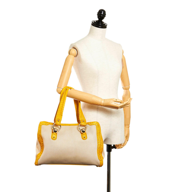 Celine Canvas Handbag (SHG-29129)