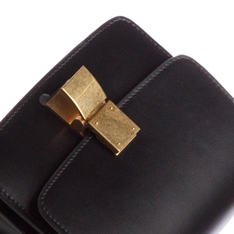 Celine Classic Box Small Leather Crossbody Bag (SHG-xZ7ige)