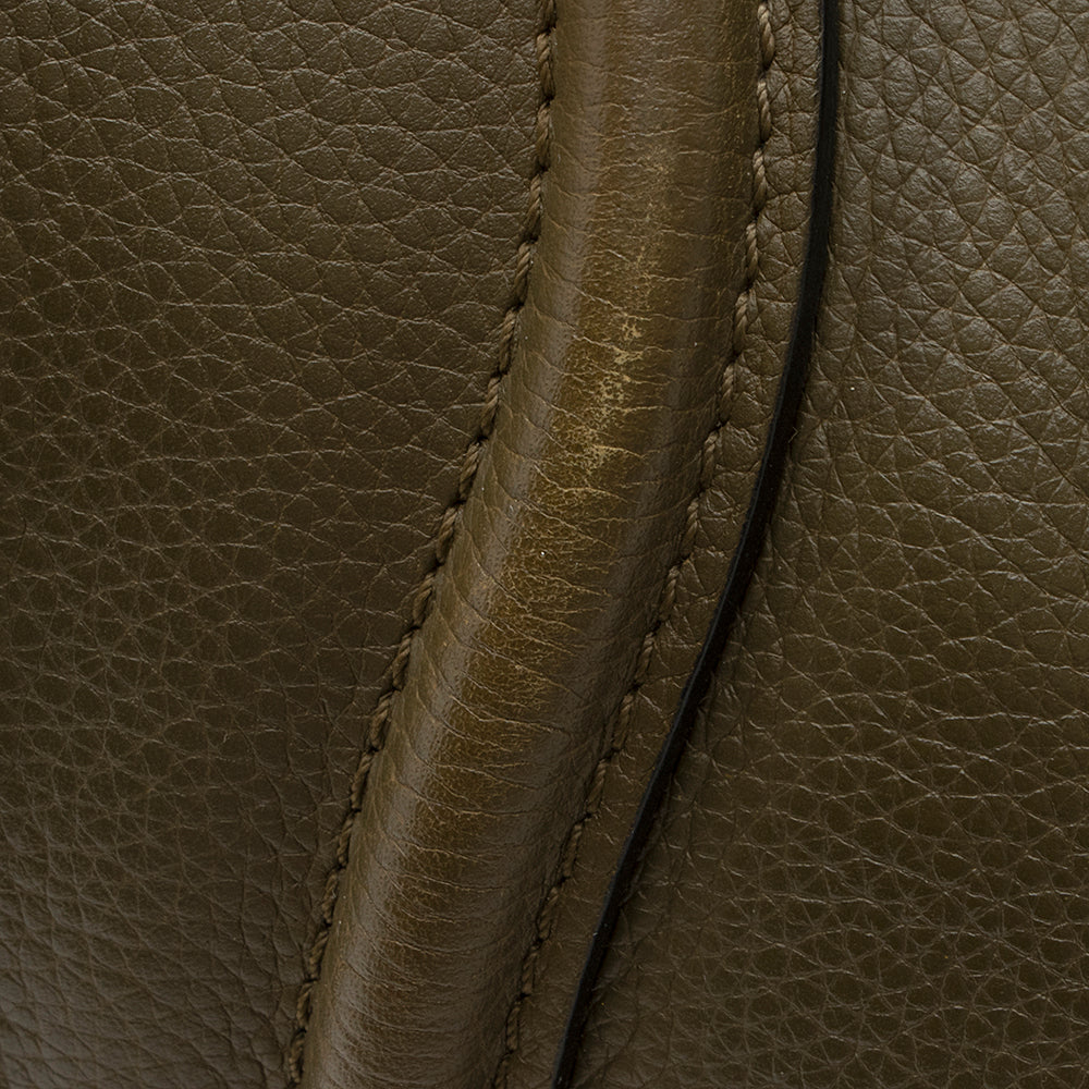 Celine Drummed Calfskin Mini Luggage Tote - FINAL SALE (SHF-19316)