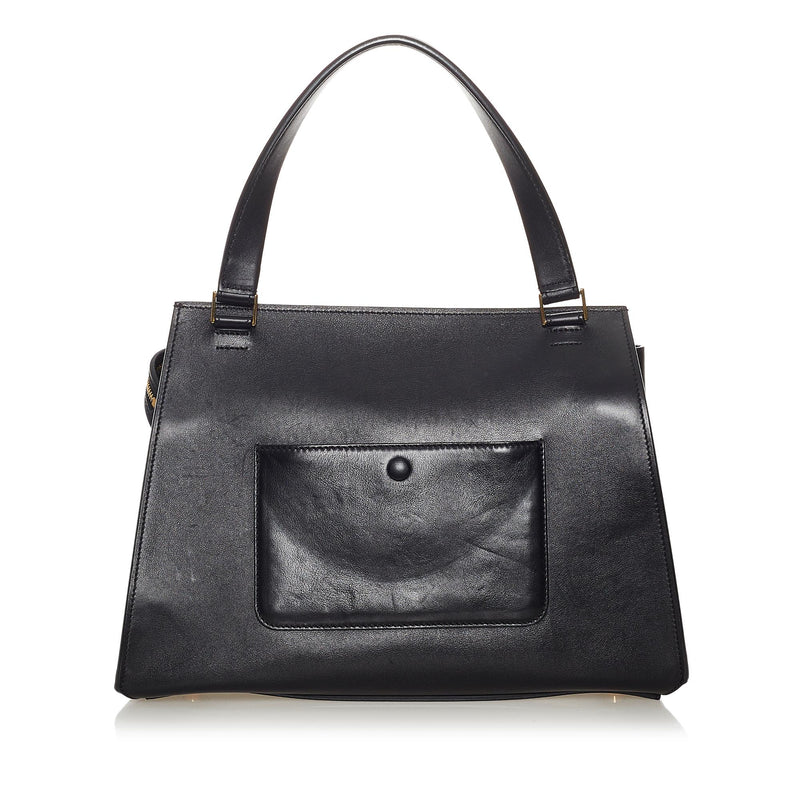 Celine Edge Bicolor Leather Handbag (SHG-28192)