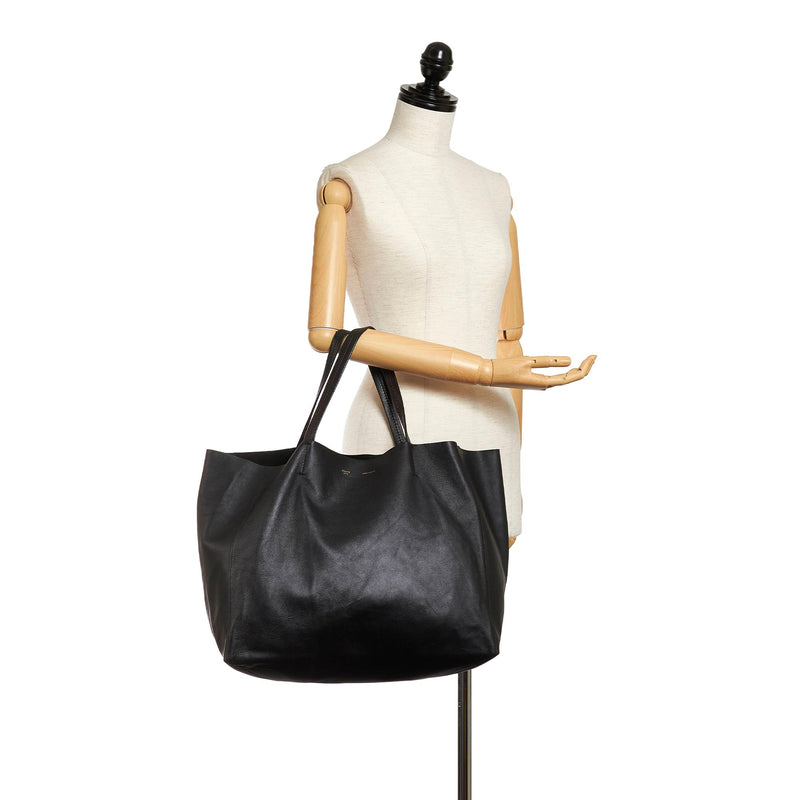 Celine Horizontal Cabas Leather Tote Bag (SHG-28699)