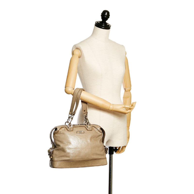 Celine Leather Shoulder Bag (SHG-28433)