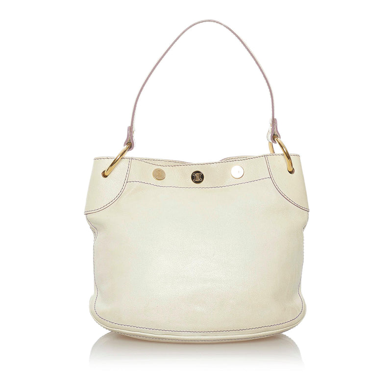 Celine Leather Shoulder Bag (SHG-28435)